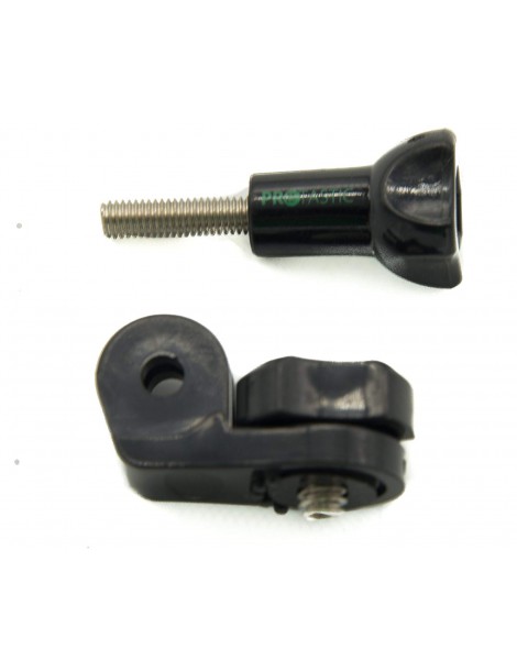 GoPro Mount to 1/4" Camera Male Screw Adapter - Mount Your Compact Camera onto GoPro Action Camera Style Fittings