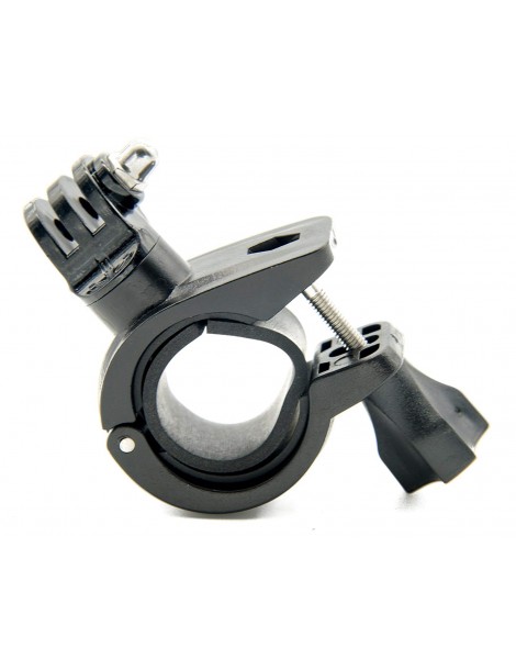 Handlebar Tube Mount for GoPro and other Action Cameras (SJCAM, Xiaomi etc.) Use When Cycling On Bike
