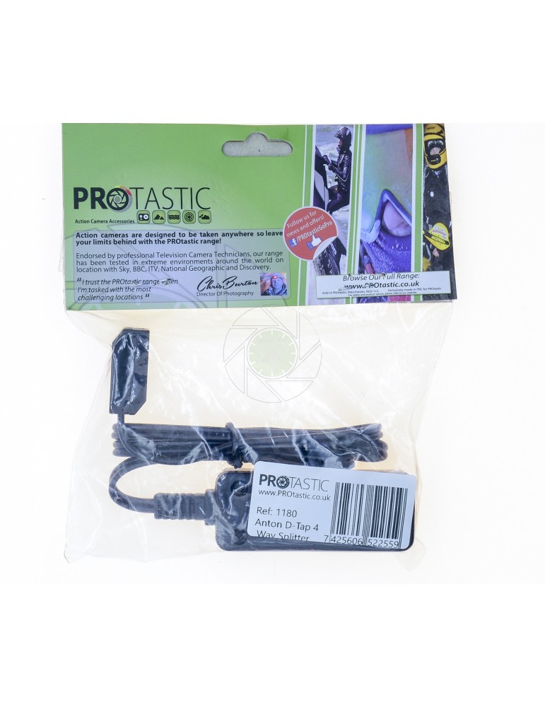 Cavo Di Prolunga D-tap Maschio A Femmina 1,5m Per Batterie V-mount E Gold Mount