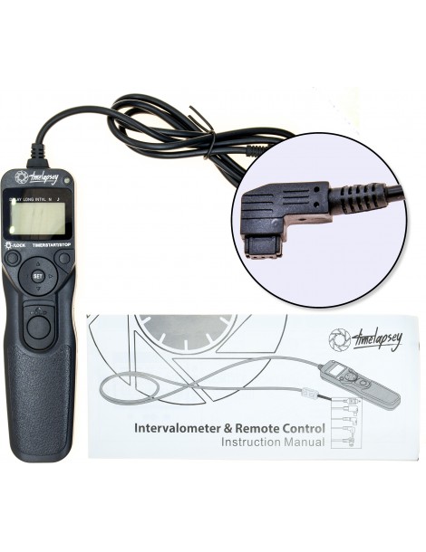 DSLR Intervalometer / Timer Shutter Release for Time-lapse Photography + Astro Long Exposure (Sony S1AM Cable)