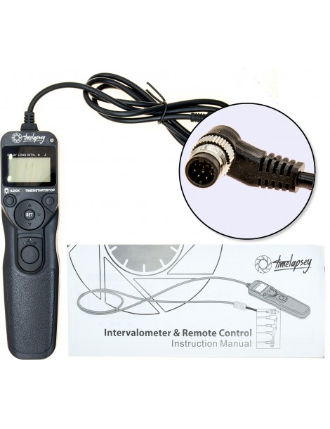 DSLR Intervalometer / Timer Shutter Release for Time-lapse Photography + Astro Long Exposure (Nikon MC30 Cable)