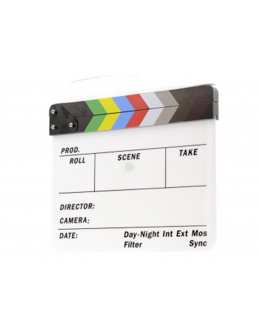 Perspex Dry Wipe Clapper Board