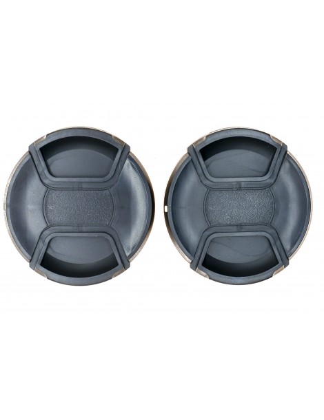 PROtastic Spring Loaded Pinch 82mm Lens Caps (Pack Of 2)