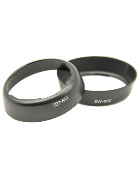 Canon EW-60C Compatible Lens Hood (2 Pack)