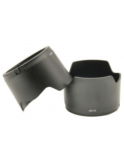 Nikon HB-40 Compatible Petal Lens Hood (2 Pack)