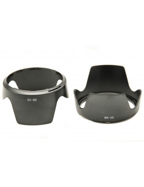 Nikon HB-35 Compatible Petal Lens Hood (2 Pack)