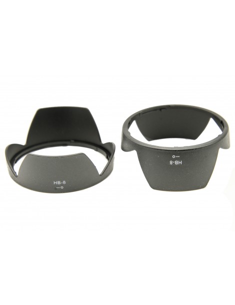 Nikon HB-8 Compatible Petal Lens Hood (2 Pack)