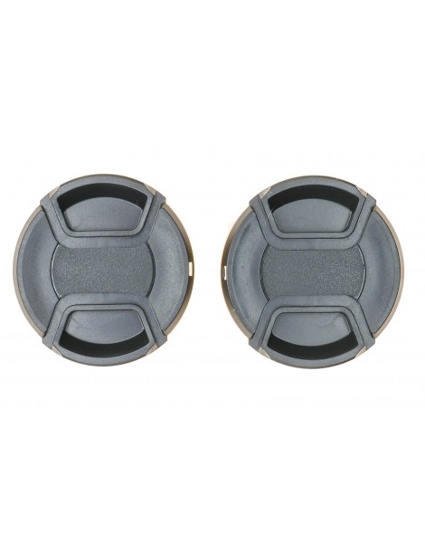 PROtastic Spring Loaded Pinch 58mm Lens Caps (Pack Of 2)