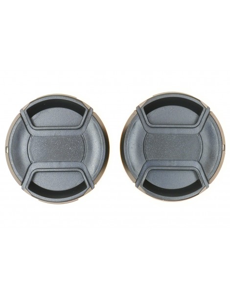 PROtastic Spring Loaded Pinch 55mm Lens Caps (Pack Of 2)