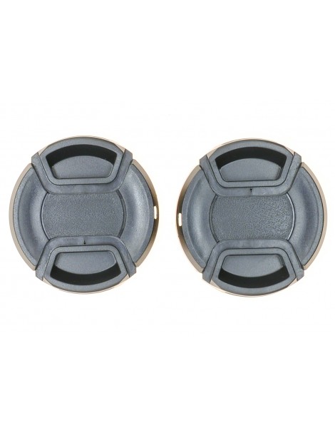 PROtastic Spring Loaded Pinch 52mm Lens Caps (Pack Of 2)