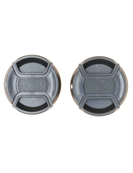PROtastic Spring Loaded Pinch 49mm Lens Caps (Pack Of 2)