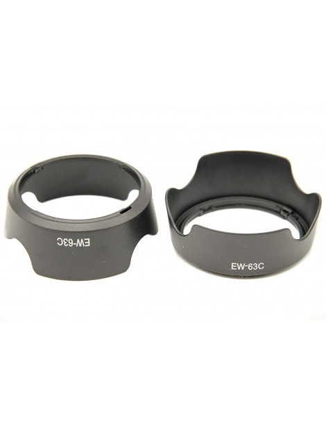 Canon EW-63C Compatible Petal Lens Hood (2 Pack)