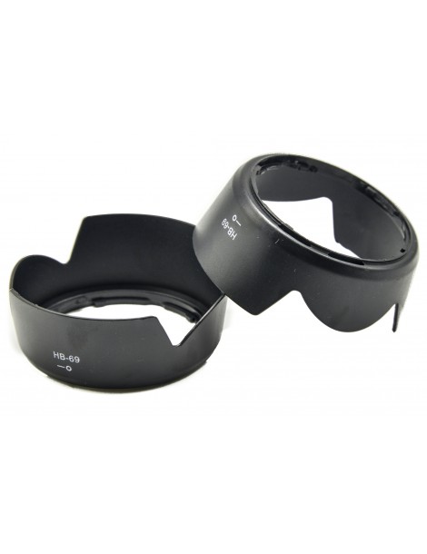 Nikon HB-69 Compatible Petal Lens Hood (2 Pack)