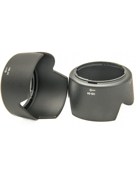 Nikon HB-34 Compatible Petal Lens Hood (2 Pack)