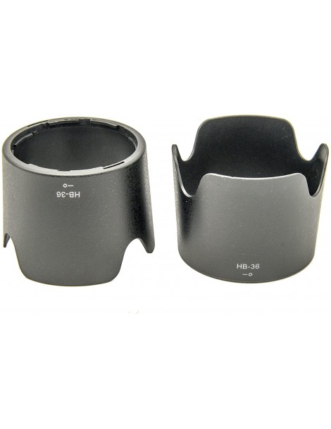 Nikon HB-36 Compatible Petal Lens Hood (2 Pack)