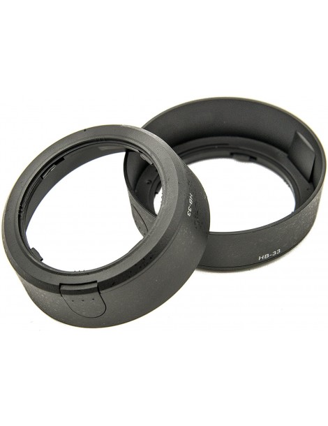 Nikon HB-33 Compatible Lens Hood (2 Pack)