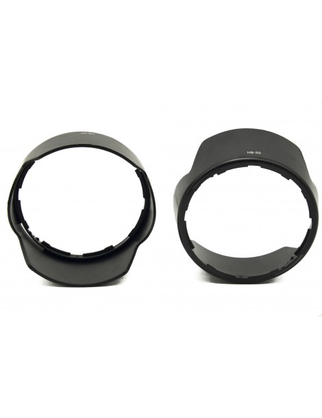 Nikon HB-32 Compatible Petal Lens Hood (2 Pack)