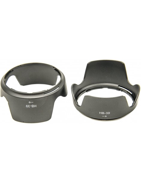 Nikon HB-39 Compatible Petal Lens Hood (2 Pack)