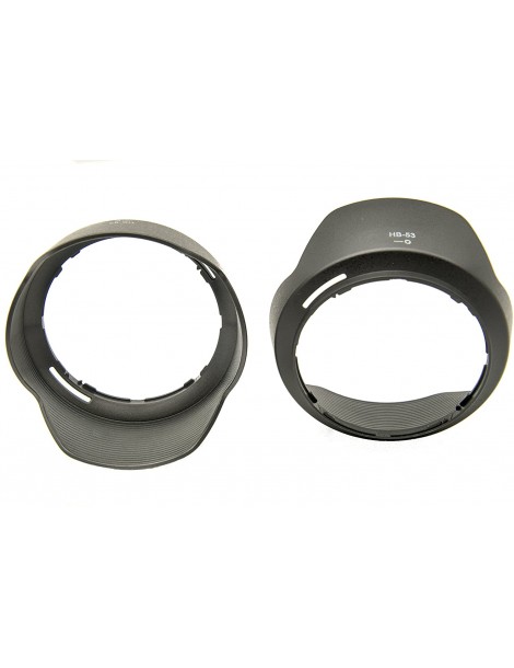 Nikon HB-53 Compatible Petal Lens Hood (2 Pack)