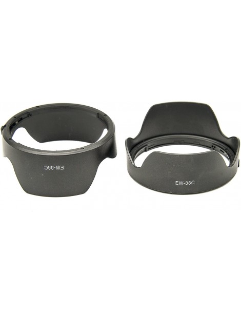 Canon EW-88C Compatible Petal Lens Hood (2 Pack)