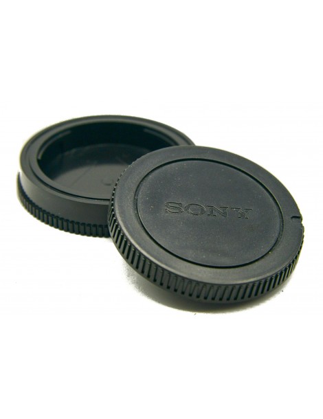 Rear A-Mount Lens Cap & Body Cap For Sony Alpha & Minolta AF Cameras / Lens (ALC-B55 / ALC-R55)