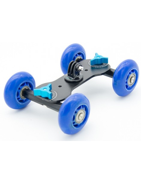 Metal Camera Dolly With Skateboard Wheels