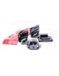 2x Flat & 2x Curved Mounts & 3M Pads