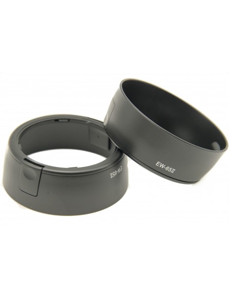 Canon EW-65II Compatible Petal Lens Hood (2 Pack)